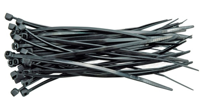 Lidhëse kabllosh TOYA 500 x 8 mm, 50 copë, të zeza