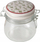 Kavanoz qelqi me kapak porcelani Charlene, 450ml, transparent