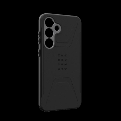 Kapak Urban Armor Gear Civilian për Samsung Galaxy S25 Plus, i fortë ndaj goditjeve, i zi