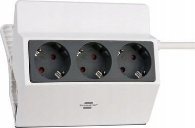 Zgjatës rryme Brennenstuhl 1150070, 3 presa, 3m, antracit e bardhë