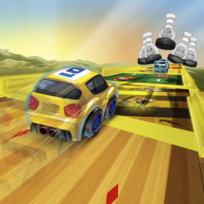 Set loje makinash Little Tikes My First Cars Crazy Fast 3‑n‑1, me 2 makina pull‑back, për kalamaj 3+
