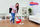 Kovë me spin mop Vanora Primo Red, 12L, e bardhë e kuqe