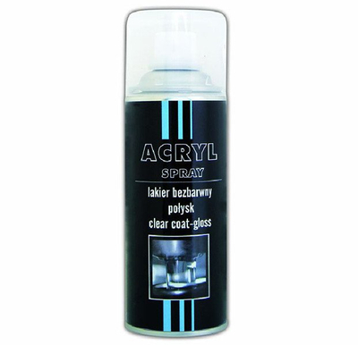 Spray llak akrilik Troton Clear Coat, 400ml, mat, pa ngjyrë