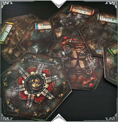 Lojë tavoline Ludus Magnus Black Rose Wars Duel Lex, strategji, për 2 veta, shumëngjyrëshe
