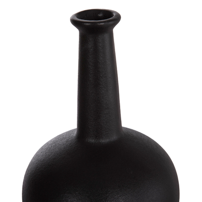 Dekor tavoline qeramike Elendil Φ14,5x25Hcm (HM4593.02), zezë