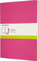 Set fletore Moleskine Cahier Journals XL, faqe të bardha, set 3 copë, rozë Kinetic