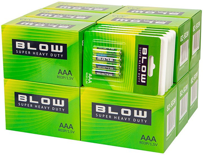 Bateri kripe Blow LR03 Super Heavy Duty AAA, set 480 copë