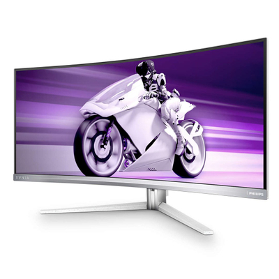 Monitor Philips 34M2C8600/00, 34", OLED, i bardhë