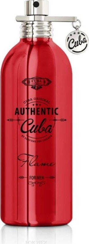 Eau de Toilette Cuba Authentic Flame, 100ml