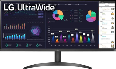 Monitor LG UltraWide 34WQ500-B, 34", FHD, 120Hz, i zi