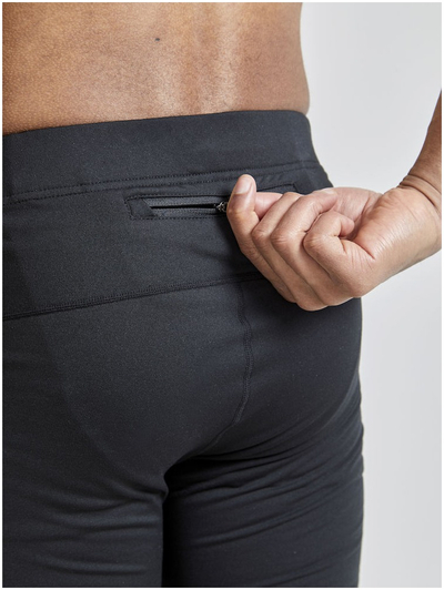 Leggings trajnimi Craft Adv Essence Warm, termike, për vrapim, të zeza