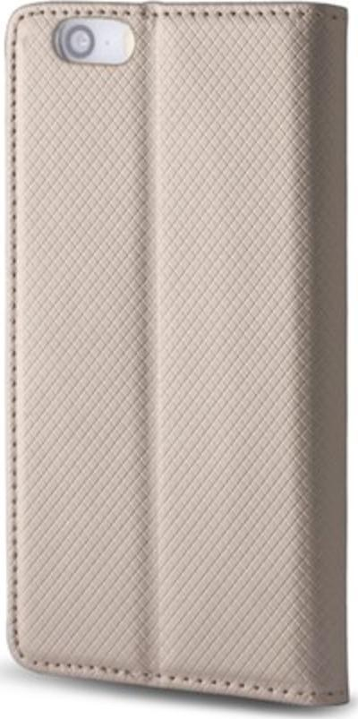 Futrollë TelForceOne Smart Magnet për Samsung Galaxy A03s, me magnet, me xhep për karta, ari metalik