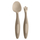 Set takëmesh për foshnje b.box Cutlery, ergonomik, me kuti udhëtimi, jeshile sage