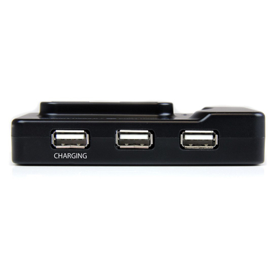 Qendër USB Startech, 6 porte, USB 3.2/2.0, e zezë