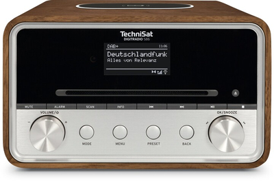 Radio TechniSat DigitRadio 586, e kaftë / argjendtë