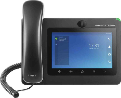 Telefon IP video Grandstream GXV3370, ekran 7", Android, i zi