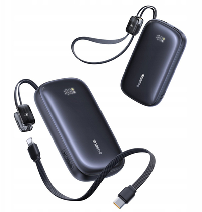 Power bank Baseus EnerFill FC21 Qpow 3 Ultra, 20000mAh, 45W, me ekran dixhital, i zi