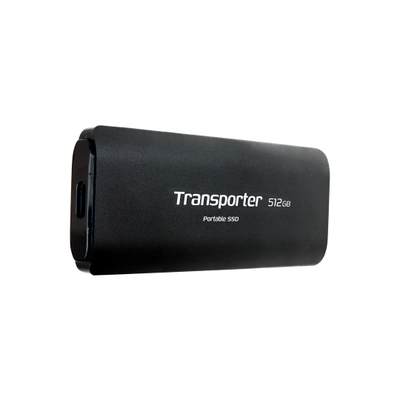 SSD i jashtëm Patriot Transporter PTP512GPEC, 512GB, USB 3.2 Gen 2, i zi