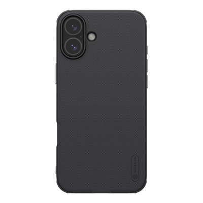 Maskë telefoni Nillkin Shield për iPhone 16 Plus, plastike, e hollë, e zezë