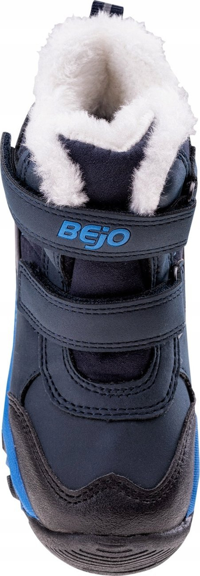 Çizme dimri për kalamoj Bejo Baisy Mid WP JR, që s’i hyn uji, me shollë gome, blu navy