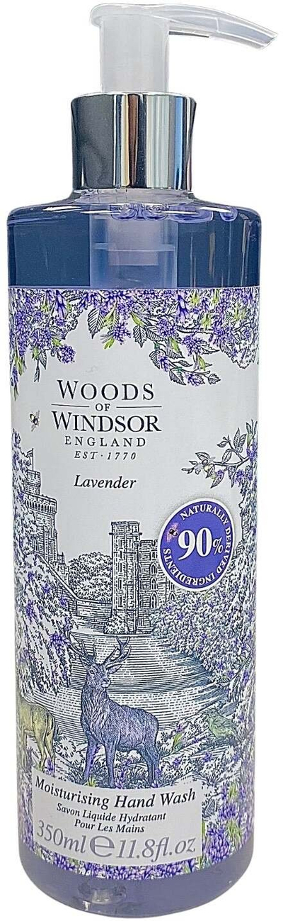 Sapun i lëngshëm duarsh Woods of Windsor Lavender, hidratues, 350ml, lejla