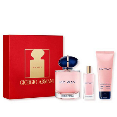 Set Armani My Way - Eau de Parfum 90 ml + Eau de Parfum 15 ml + losion trupi 75 ml