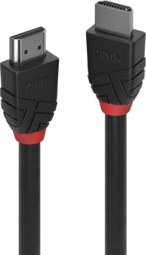 Kabllo HDMI Lindy 36771, 1m, HDMI 2.1, e zezë
