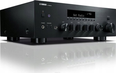 Amplifikator hi-fi Yamaha R-N600A, me rrjet, radio interneti, i zi