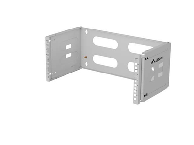 Mbajtës muri rack 19" Lanberg UCHWYT ŚCIENNY, 4U, 497x400/240 mm, gri