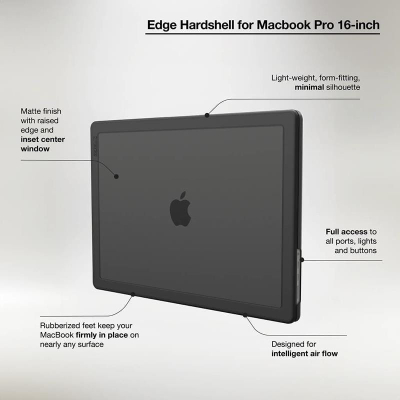 Mbulesë laptopi Incase INMB200754, 16", për MacBook Pro, e zezë