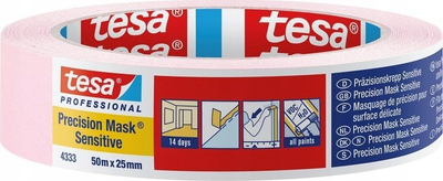 Shirit maskues Tesa Precision 04333, 50mm x 50m, rozë e çelët