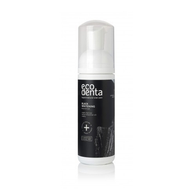 Ujë pastrues për gojë Ecodenta Black Whitening, 150 ml