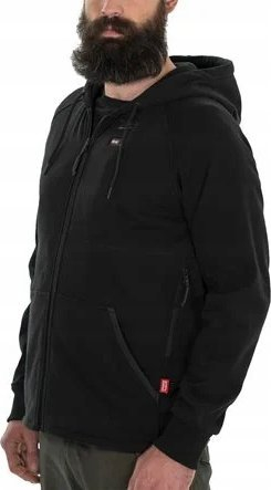Bluzë me kapuç e ngrohur Milwaukee M12 Heated Hoodie, 12V, pa bateri, e zezë, XL