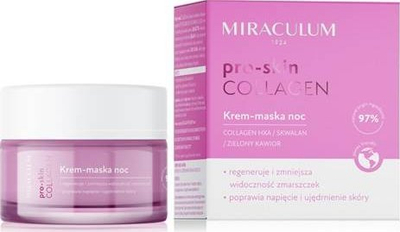 Krem nate – maskë Miraculum Collagen Pro-Skin, kundër rrudhëve, 50 ml