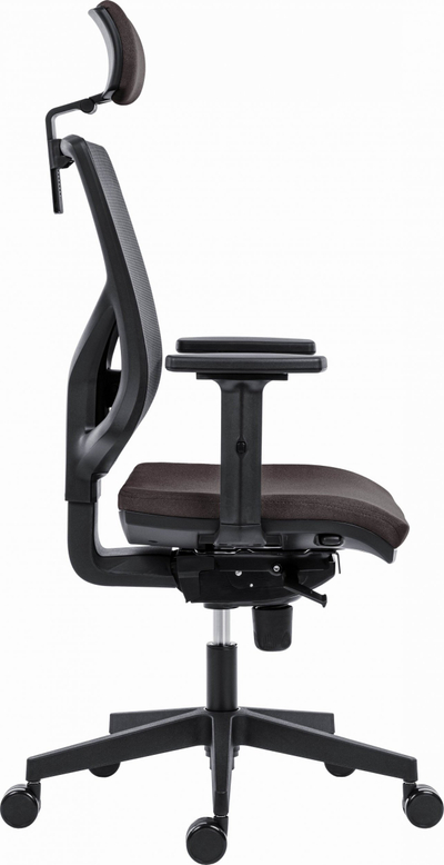 Karrige zyre ergonomike Powerton ERGO TINA, mekanizëm synchro, gri