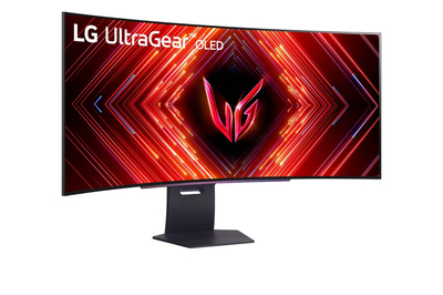 Monitor lojrash LG UltraGear 45GS95QX-B, 45\", 21:9, i zi