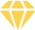 Gërshërë dekoruese DP Craft Diamond, 2.5 cm, e verdhë