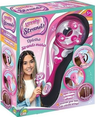 Lodër gërshetuese flokësh Cobi Lovely Strands, 5+