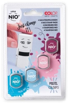 Јастуче со боја Colop Little Nio, пастелно, мало