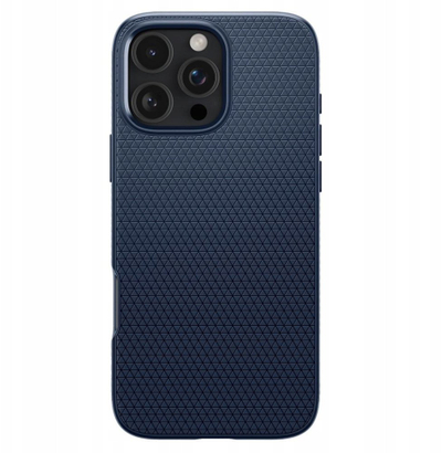 Kapak telefoni Spigen Liquid Air për iPhone 17 Pro Max, mbron bukur, blu e errët