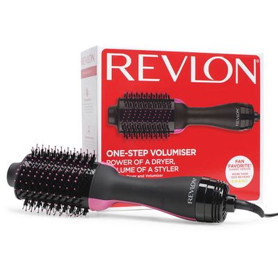 Tharëse flokësh Revlon RVDR5222E, e zezë/ rozë