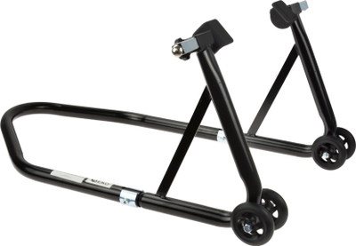 Stendë motori Geko Motorcycle Stand, mban deri 340 kg, metal, e zezë