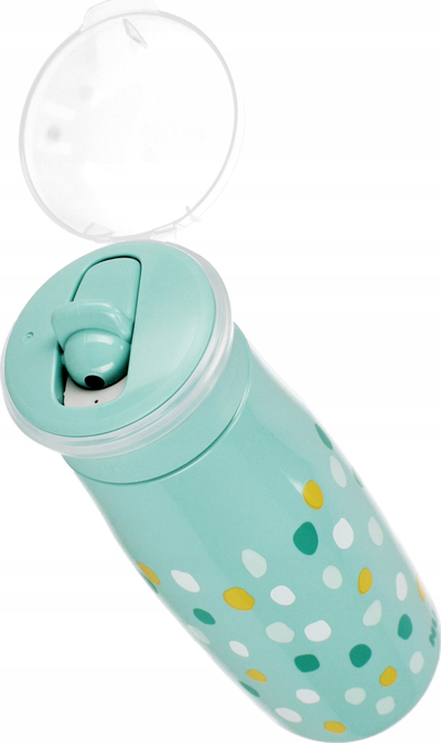Gotë për kalamaj NUK Mini-Me Flip Cup, 450 ml, mbi 12 mujsh, jeshile