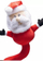 Lodër për qen Beeztees Santa Claus Spiral, pelush me fishkëllimë, 32.5cm, e kuqe e bardhë
