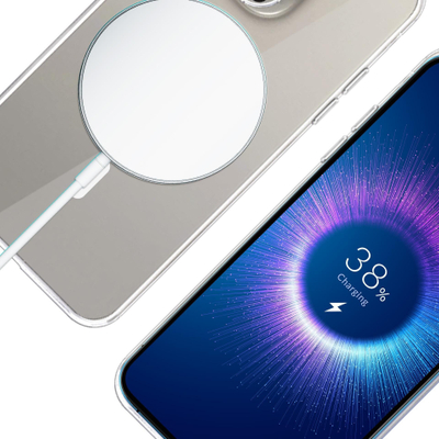 Mbrojtëse telefoni 3mk Clear MagCase për iPhone 16 Pro, MagSafe, transparente