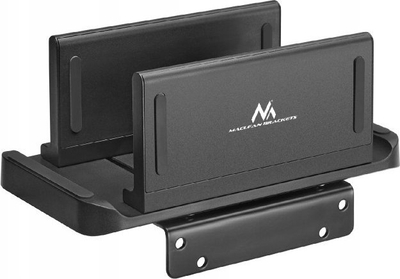 Mbajtëse Maclean MC-454 për mini PC, VESA 75 100 mm, e rregullueshme, e zezë