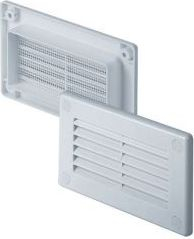Grilë fundore ventilimi Dospel KP55-30, për kanal 55x110 mm, e bardhë