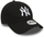 Капа New Era 9FORTY New York Yankees Kids, памук, црна