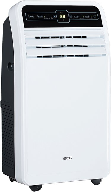 Преносен клима уред ECG MK 104, енергетска класа A, 65 dB, црно и бело