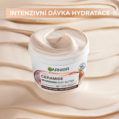 Gjalpë për trup Garnier Ceramide Nourishing Body Butter, 380 ml